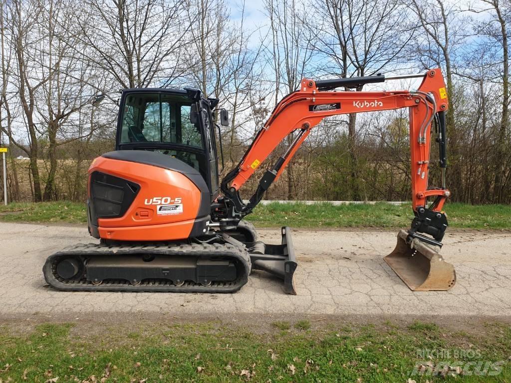 Kubota U 50-5 Miniekskavaatorid < 7 t