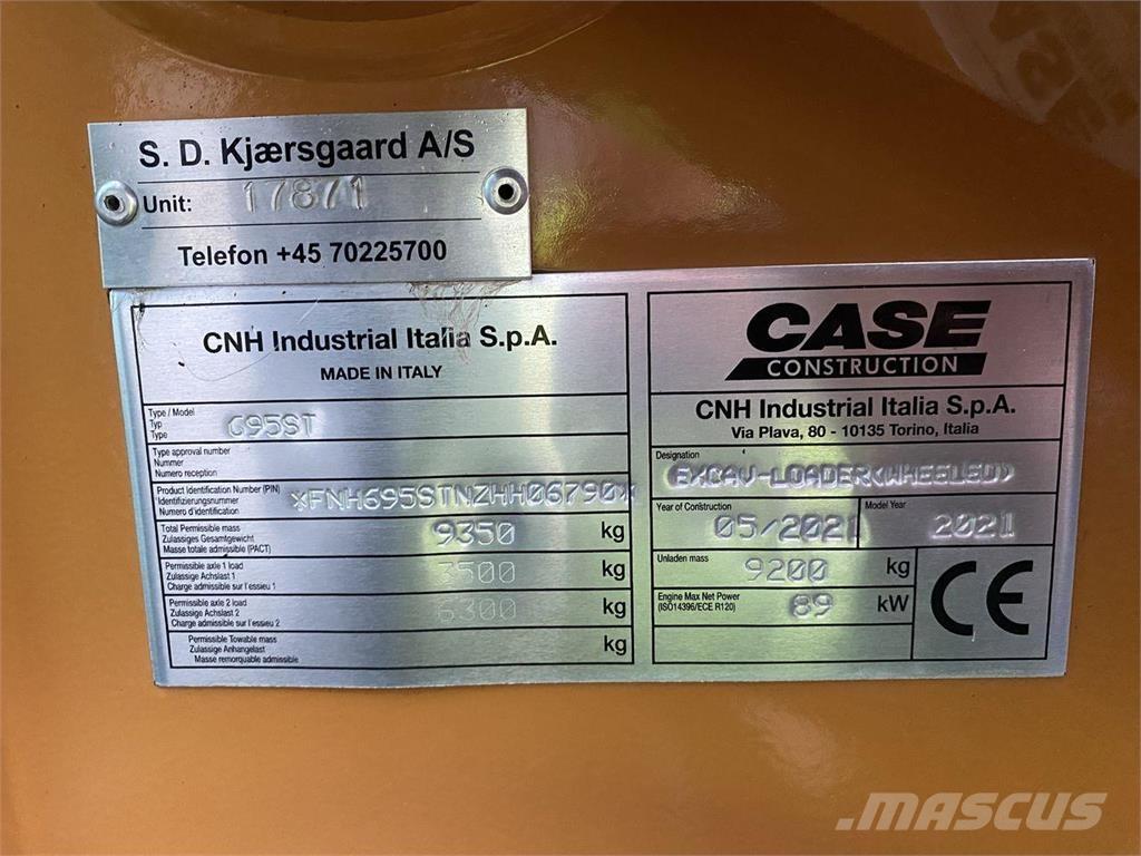 CASE 695 ST Ekskavaatorlaadurid