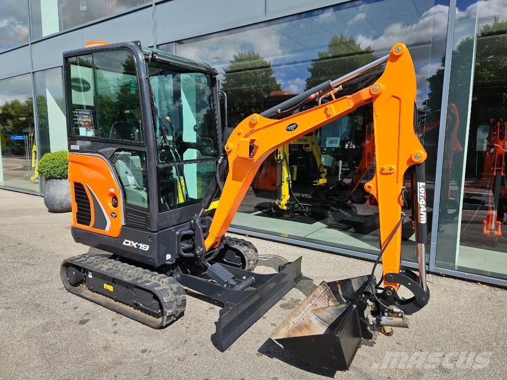 Doosan DX 19 Miniekskavaatorid < 7 t