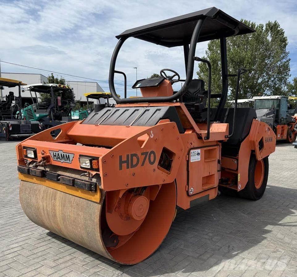 Hamm HD 70K Kombineeritud rullid