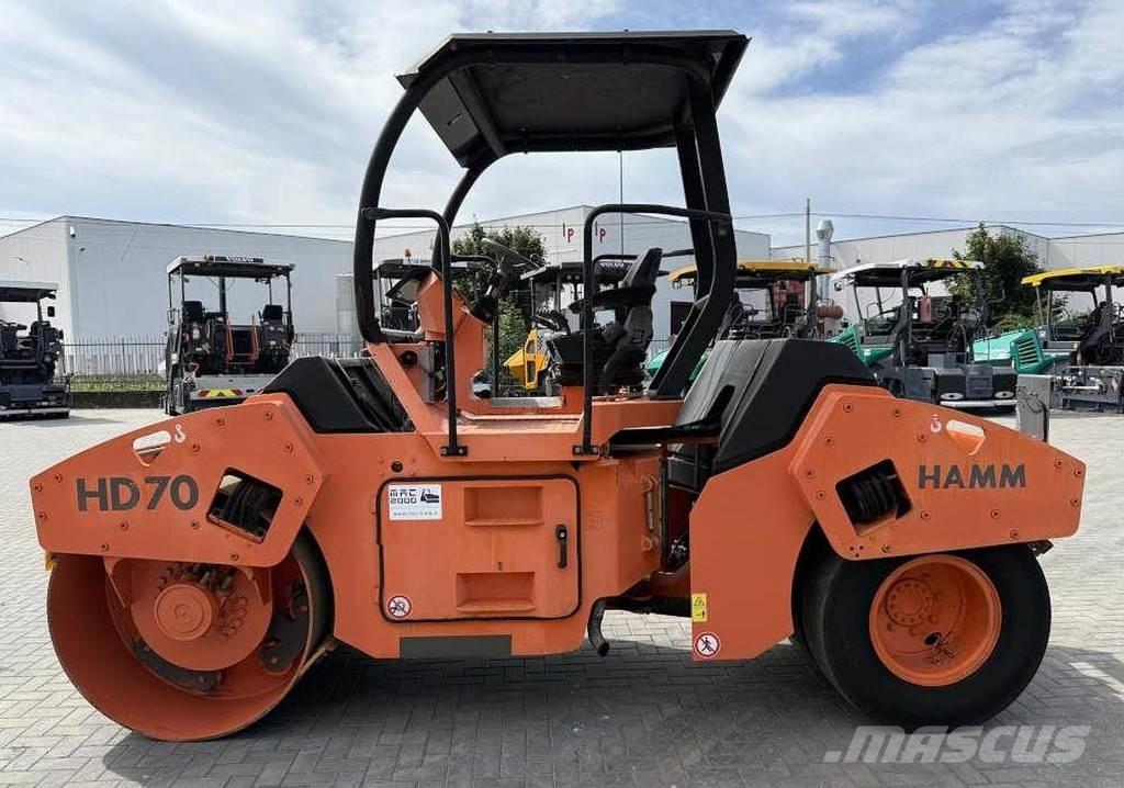 Hamm HD 70K Kombineeritud rullid
