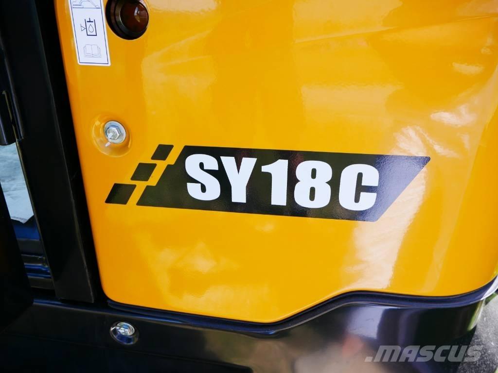 Sany SY 18 C Miniekskavaatorid < 7 t