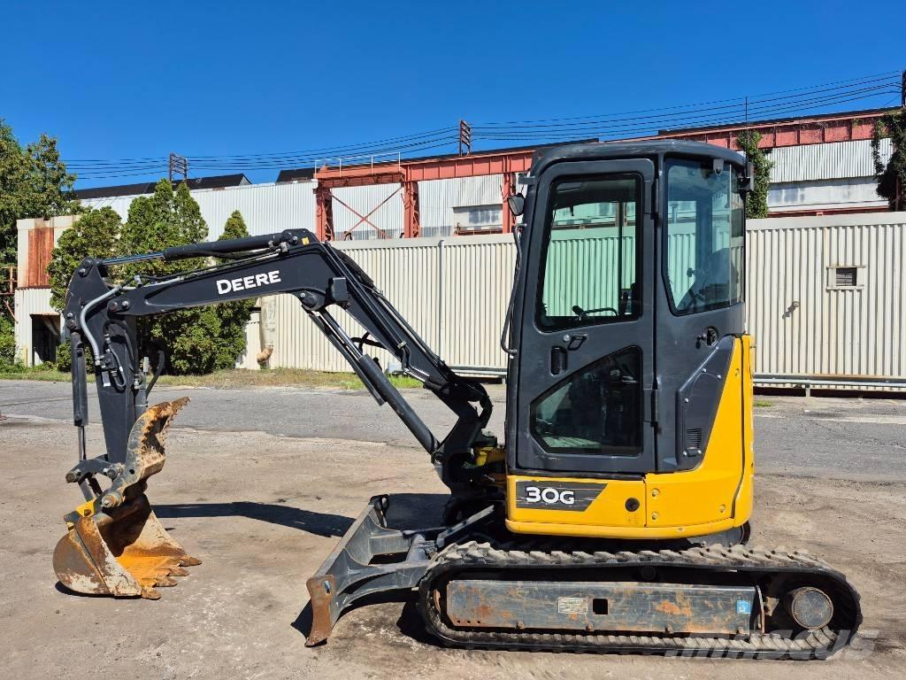 John Deere 30G Miniekskavaatorid < 7 t