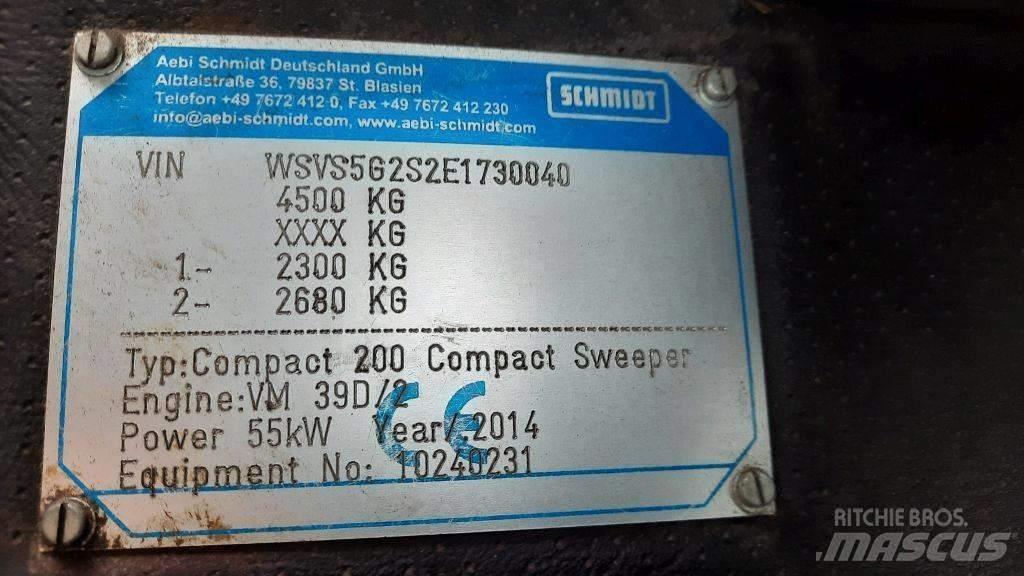 Schmidt Swingo 200 Tänavapuhastusmasinad