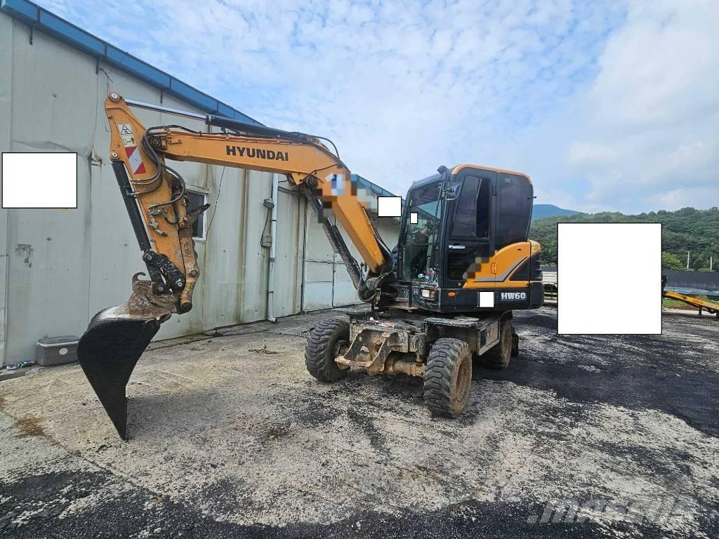 Hyundai HW60 Ratasekskavaatorid