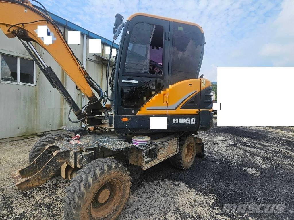 Hyundai HW60 Ratasekskavaatorid