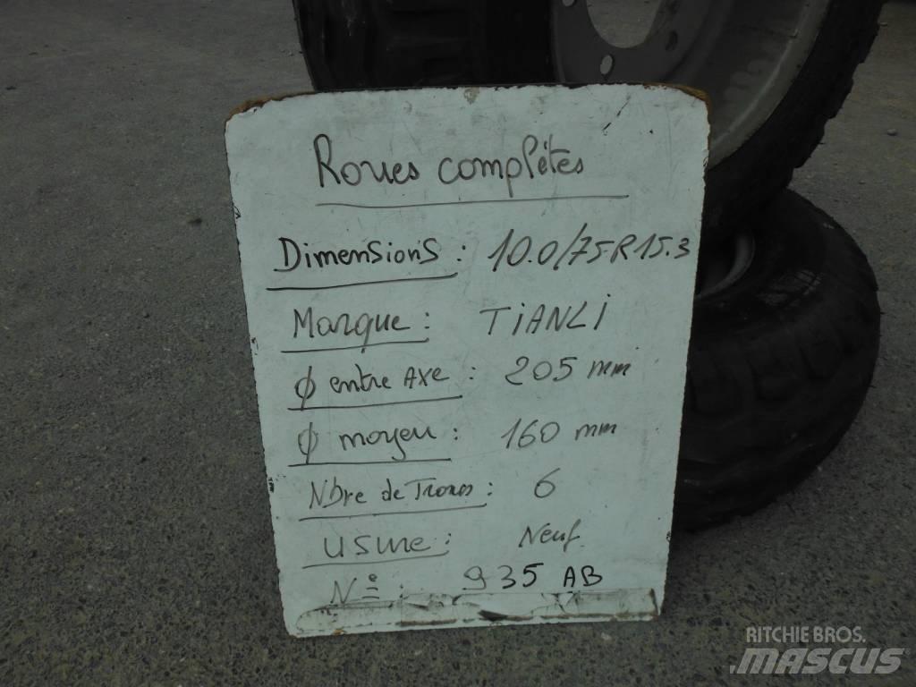 TIANLI 10.0/75R15.3 Rehvid, rattad ja veljed