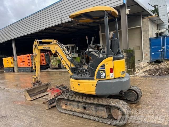 Komatsu PC 26 MR-3 Miniekskavaatorid < 7 t