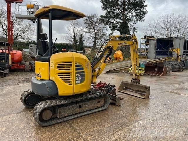 Komatsu PC 26 MR-3 Miniekskavaatorid < 7 t