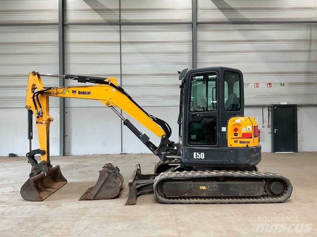 Bobcat E 50 Miniekskavaatorid < 7 t
