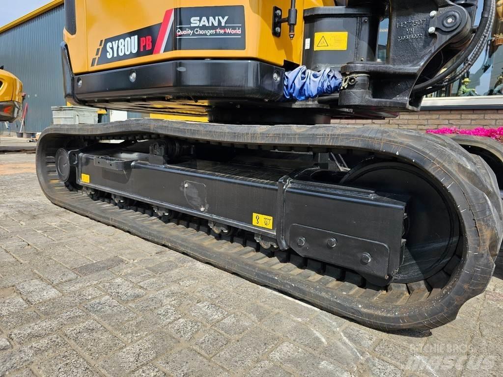 Sany SY80U Väikeekskavaatorid 7t-12t