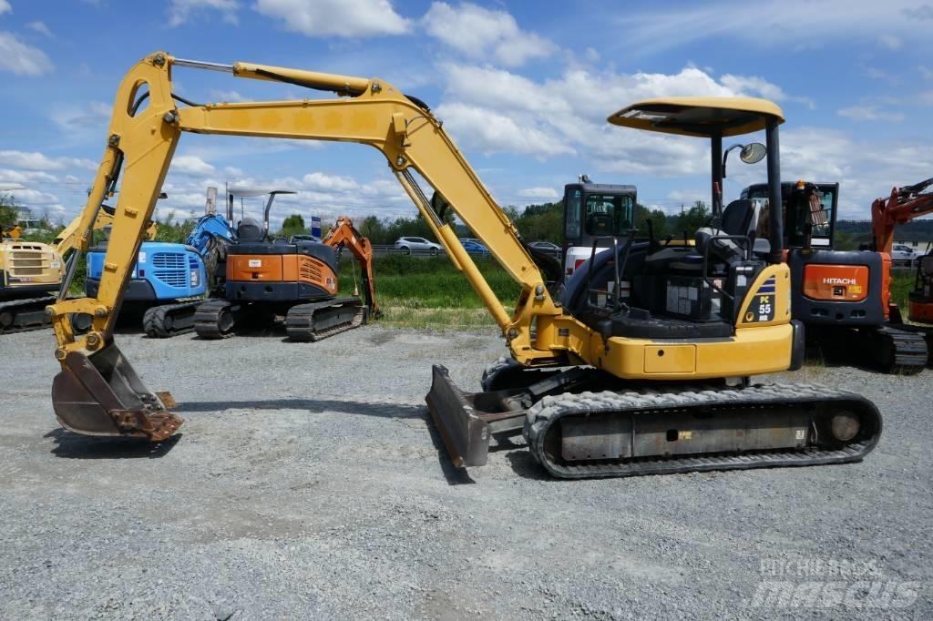 Komatsu PC 55 MR-3 Miniekskavaatorid < 7 t