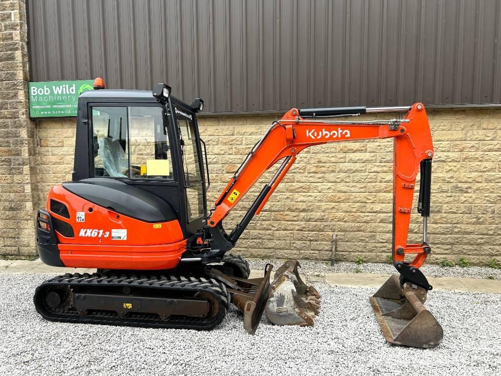Kubota KX61-3 Miniekskavaatorid < 7 t