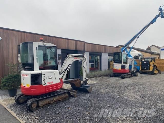 Takeuchi TB 23 R Miniekskavaatorid < 7 t