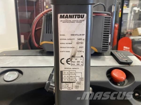 Manitou ES614 Platvormiga virnastajad