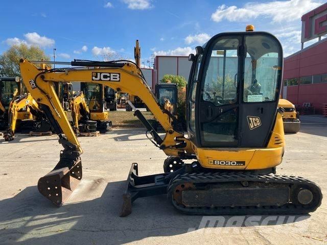 JCB 8030 Miniekskavaatorid < 7 t