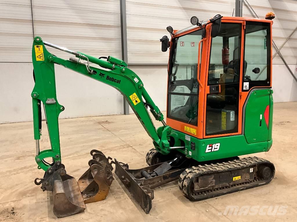 Bobcat E 19 Miniekskavaatorid < 7 t
