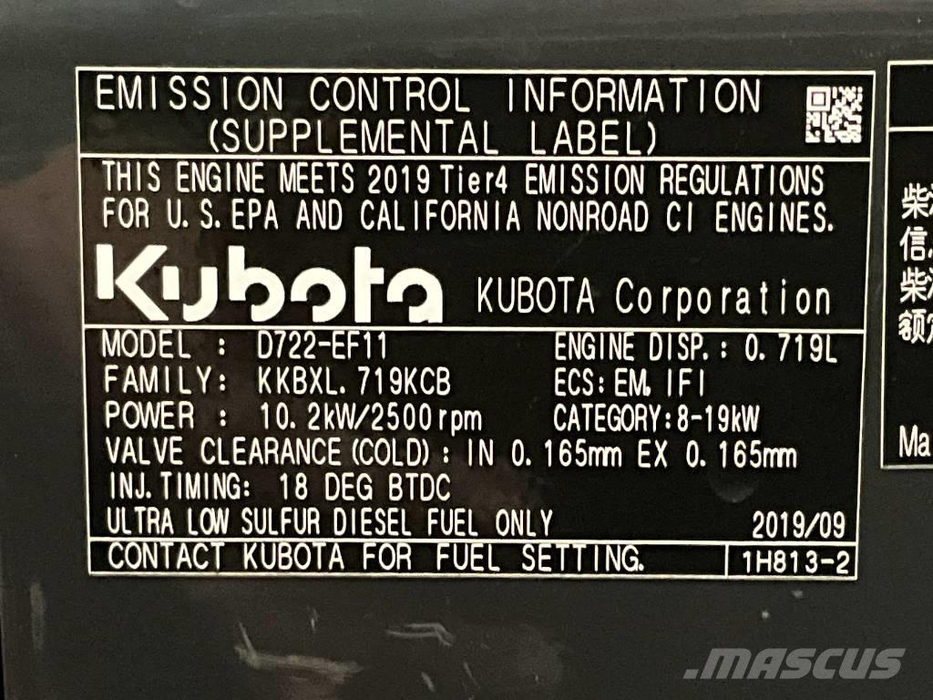 Bobcat E 19 Miniekskavaatorid < 7 t