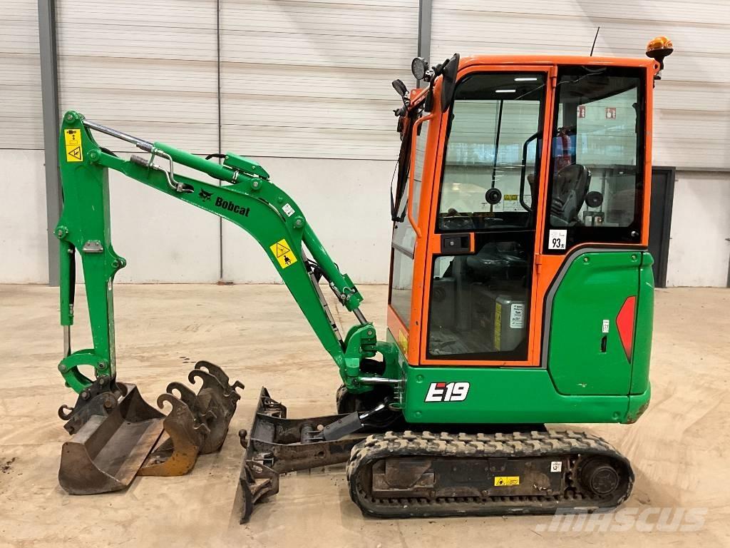 Bobcat E 19 Miniekskavaatorid < 7 t
