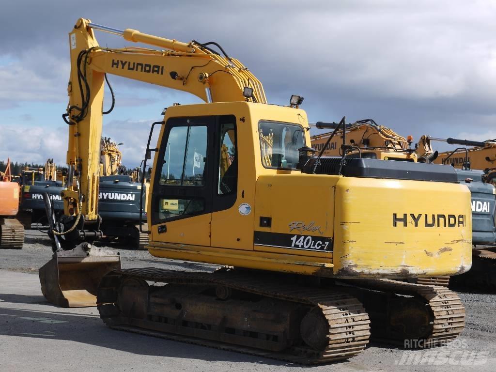 Hyundai R 140 LC-7 Roomikekskavaatorid