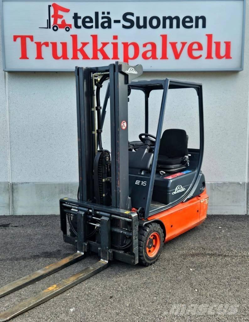 Linde E 16 C-02 Elektritõstukid