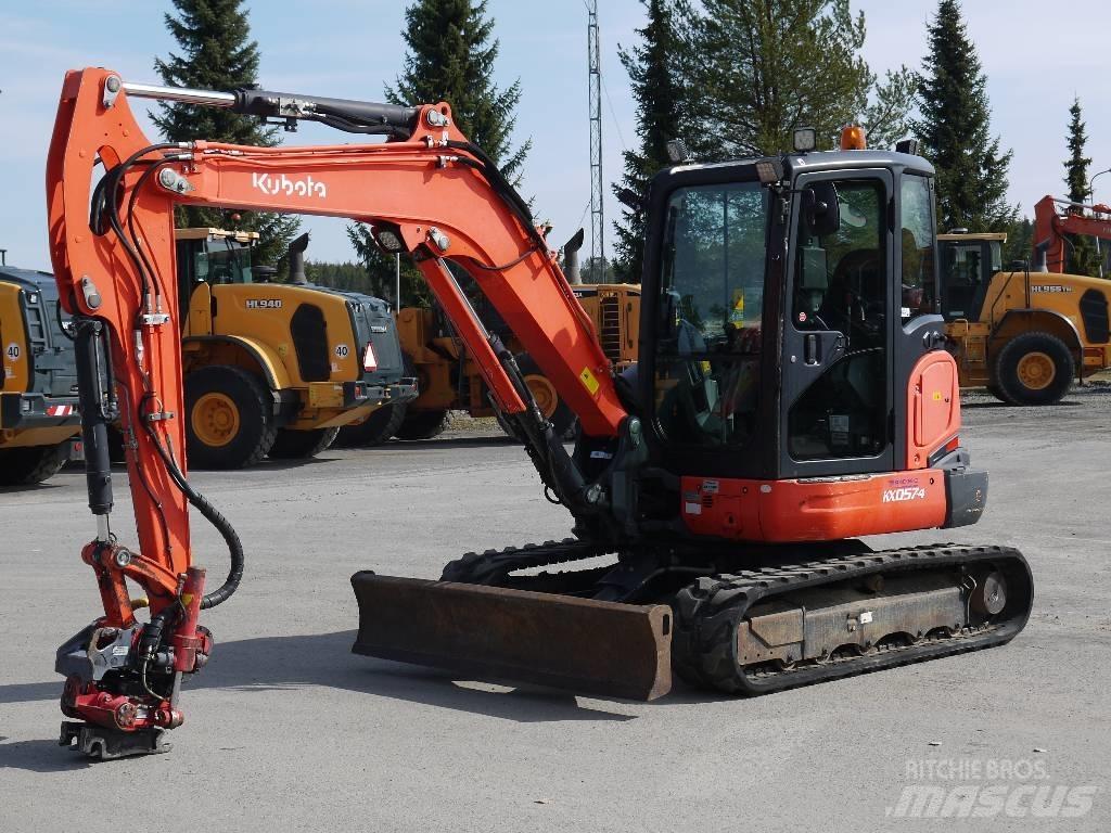 Kubota U 57-4 Miniekskavaatorid < 7 t