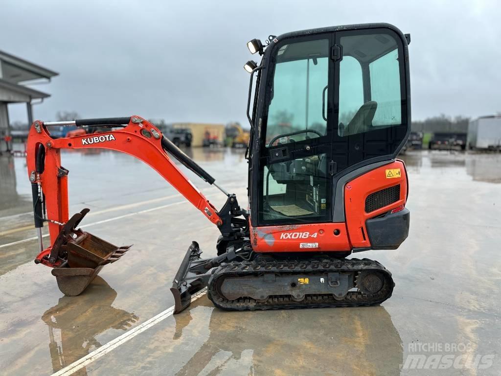 Kubota KX 018-4 Miniekskavaatorid < 7 t