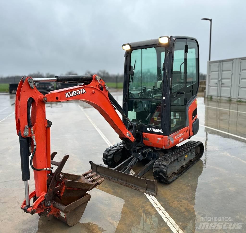 Kubota KX 018-4 Miniekskavaatorid < 7 t