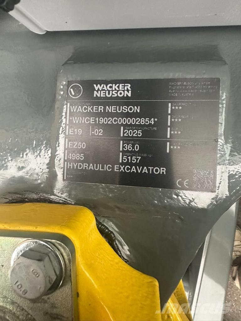 Wacker Neuson EZ 50 Miniekskavaatorid < 7 t