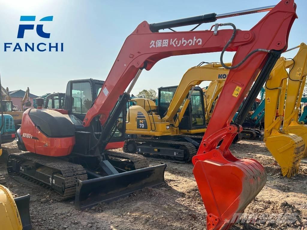 Kubota kx163 Roomikekskavaatorid