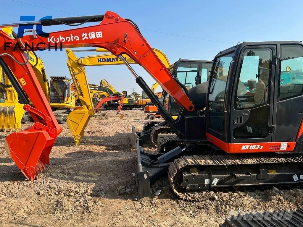 Kubota kx163 Roomikekskavaatorid