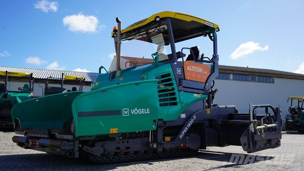 Vögele SUPER 1800-3I Asfaldilaoturid