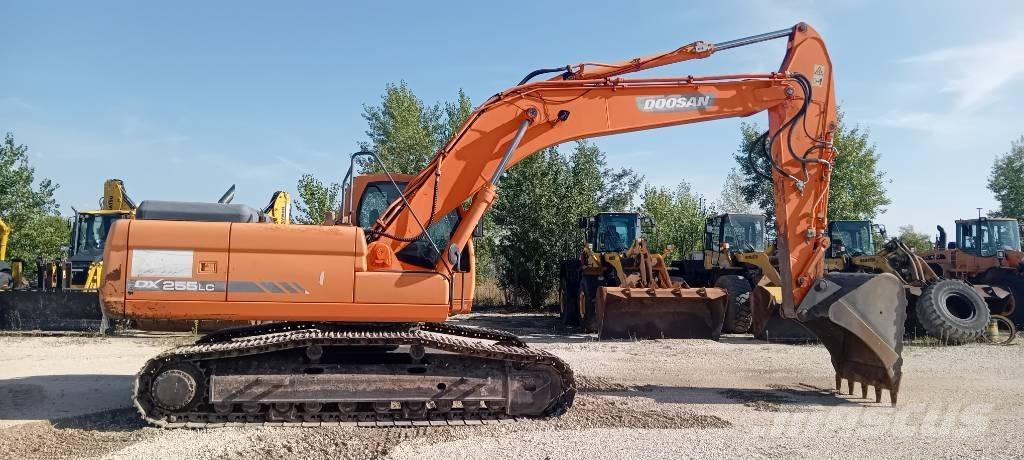 Doosan DX 255 LC Roomikekskavaatorid
