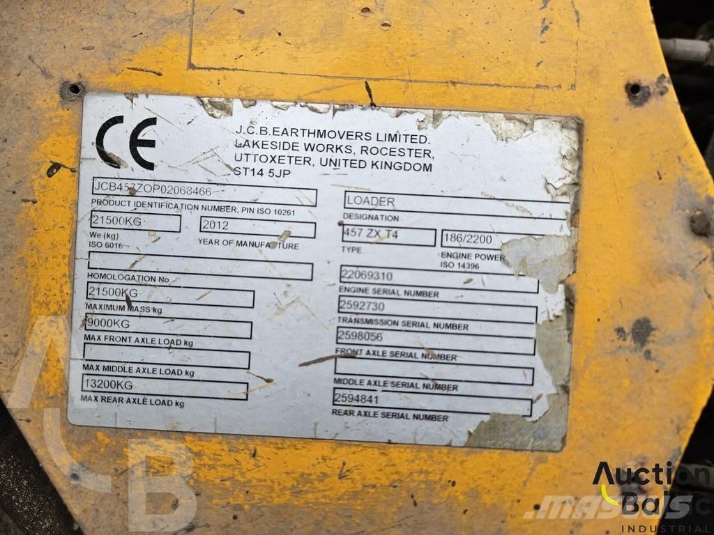 JCB 457 ZX Rataslaadurid