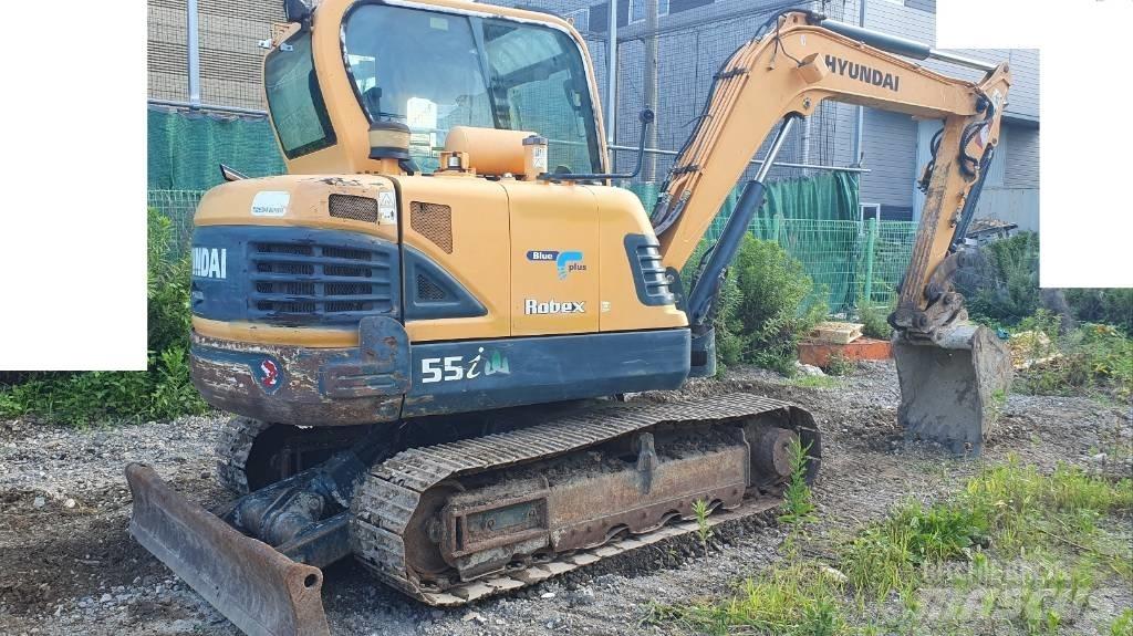 Hyundai ROBEX 55 Miniekskavaatorid < 7 t