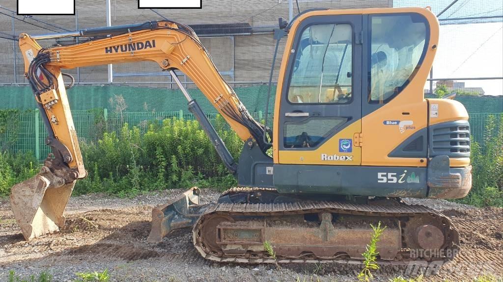Hyundai ROBEX 55 Miniekskavaatorid < 7 t