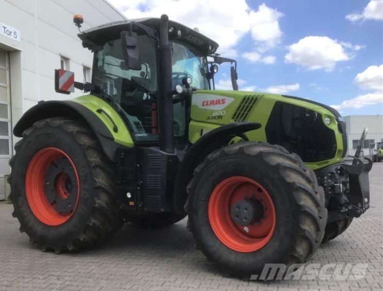 CLAAS AXION 870 Traktorid