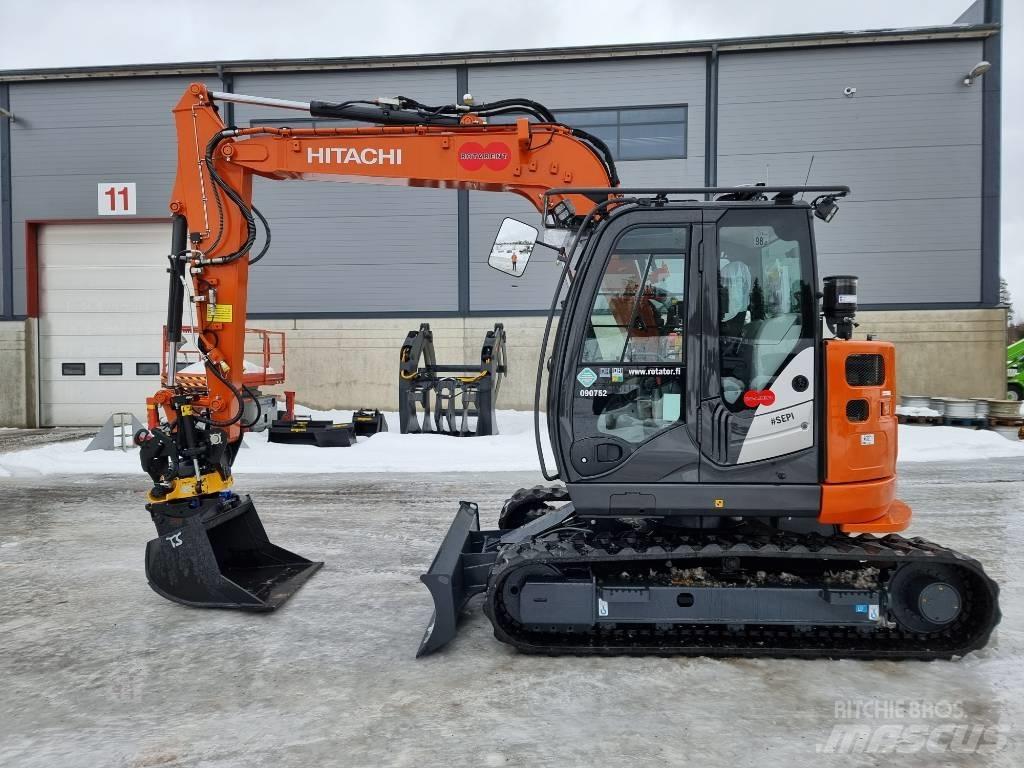 Hitachi ZX 85 US-6 Väikeekskavaatorid 7t-12t