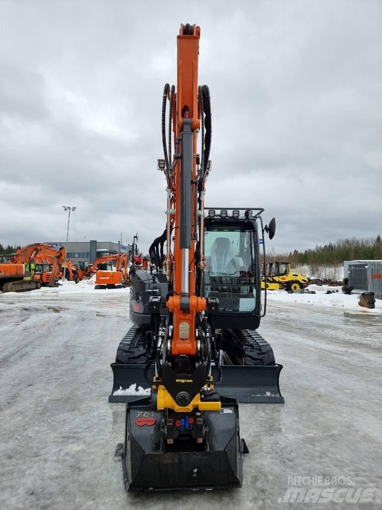 Hitachi ZX 85 US-6 Väikeekskavaatorid 7t-12t
