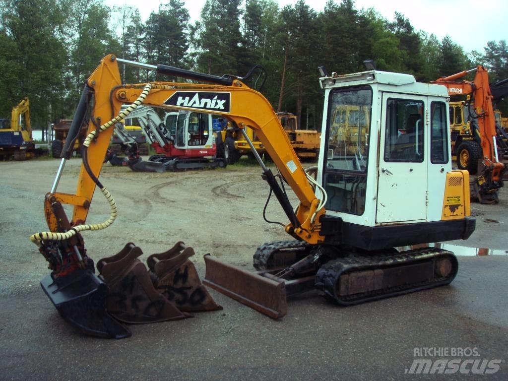 Hanix N 350-2 Miniekskavaatorid < 7 t