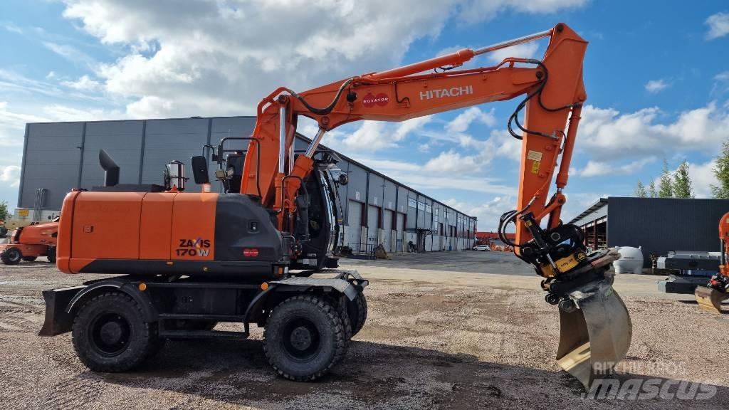 Hitachi ZX170W-5 2P Ratasekskavaatorid