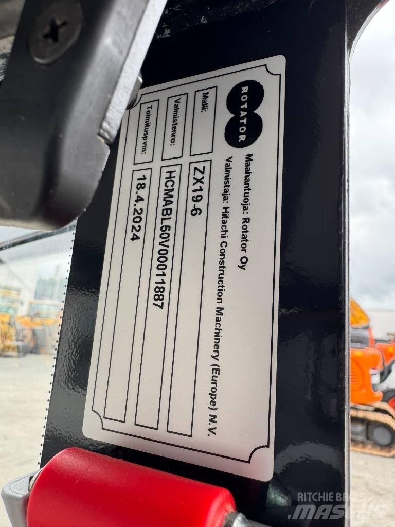 Hitachi ZX 19-6 CR Miniekskavaatorid < 7 t