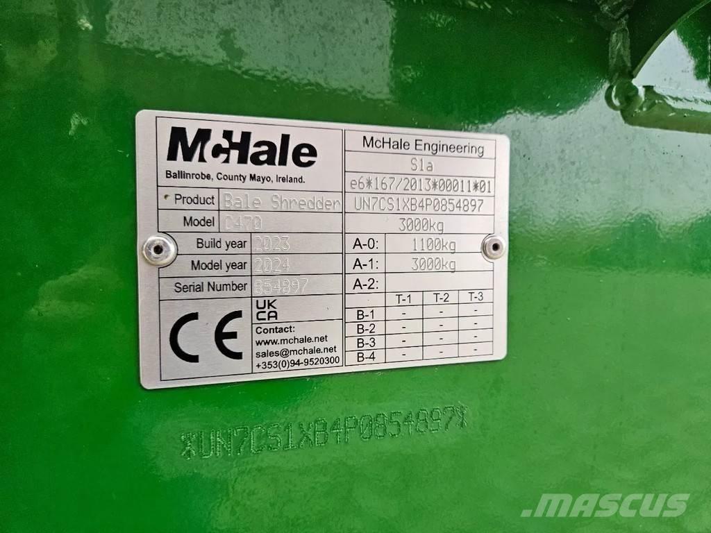 McHale C470 Muud põllumajandusmasinad