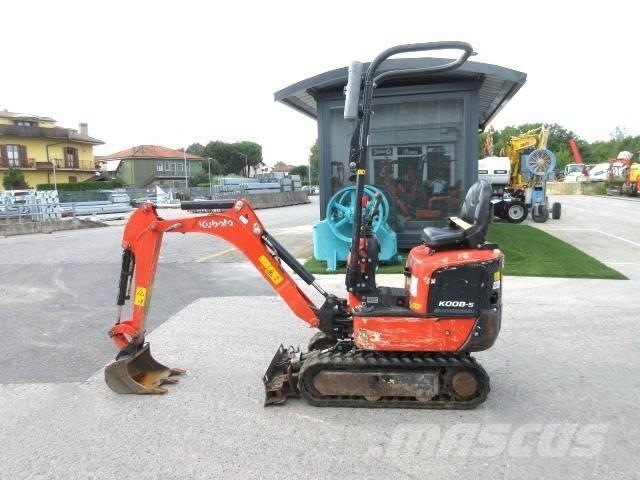 Kubota K 008-5 Miniekskavaatorid < 7 t