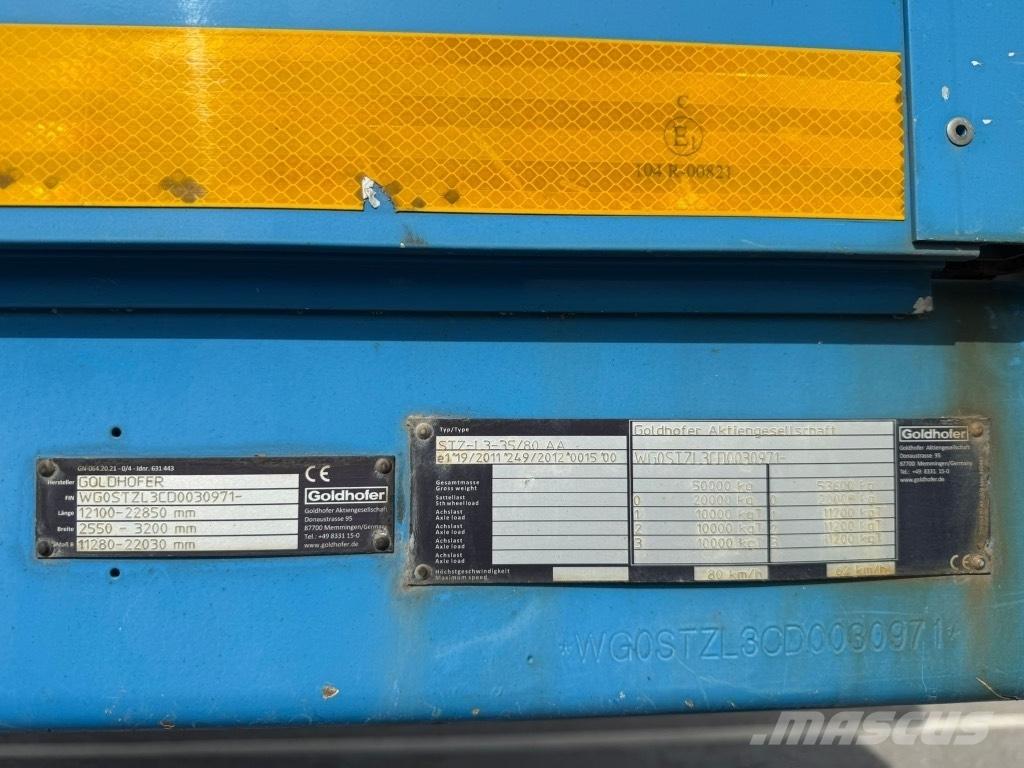Goldhofer STZ-3L Sadulveokid
