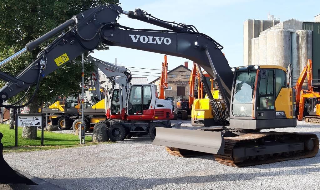 Volvo ECR 235 E Roomikekskavaatorid