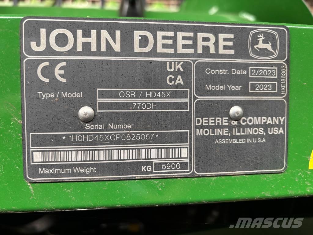 John Deere X9 1000 Teraviljakombainid
