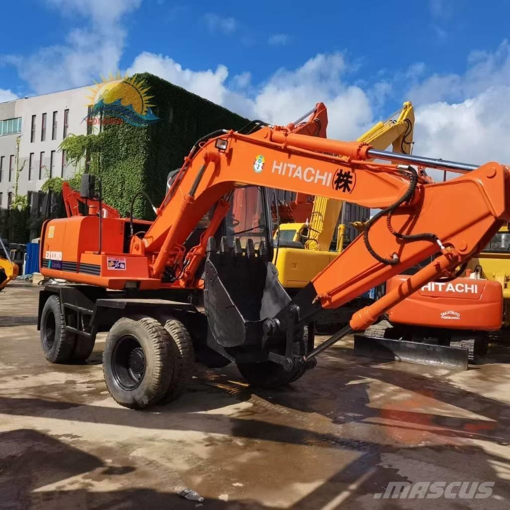 Hitachi EX 100 W D Ratasekskavaatorid