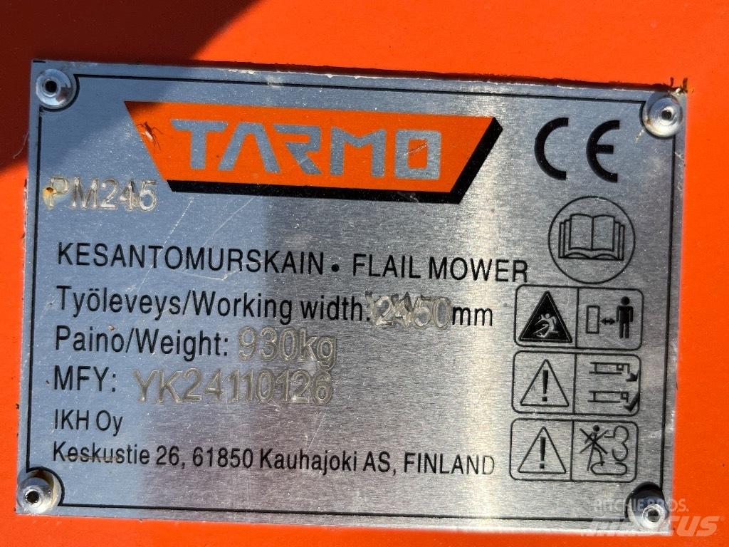 Tarmo PM 245 Karjamaade niidukid / pealselõikurid