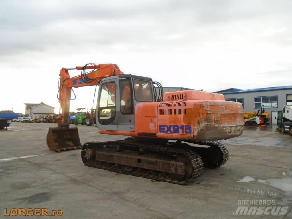 Fiat-Hitachi EX 215 Roomikekskavaatorid